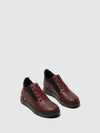 Lace-up Trainers WHAZ725SOF DK. RED W/BLACK NEOPRENE